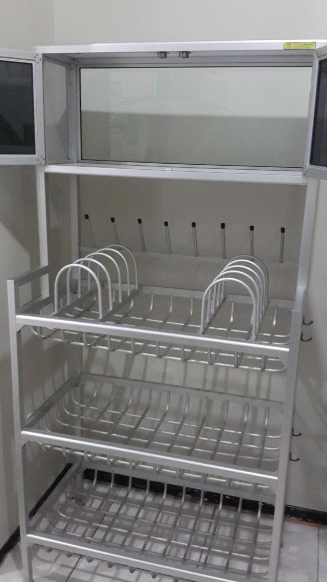 EKA PLAFINDO JAYA, PT Desa Puji Mulyo, Deli Serdang, Sumatera Utara Telp. 061-8463234	Rak Piring Aluminium
